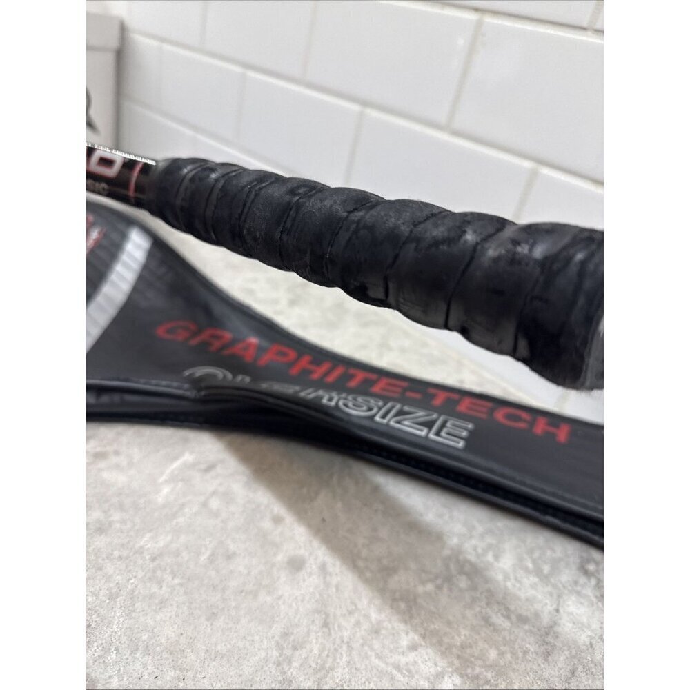 HEAD Comp Classic xtralong Graphite-Tech Oversize Tennis Racket w/ Cover - Picture 5 of 10